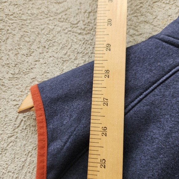 LL BEAN Men’s Vest Large Blue Full Zip Slightly Fitted Outdoor Chore Barn Work - Picture 9 of 11